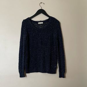 Staring at Stars Navy Knit Sweater